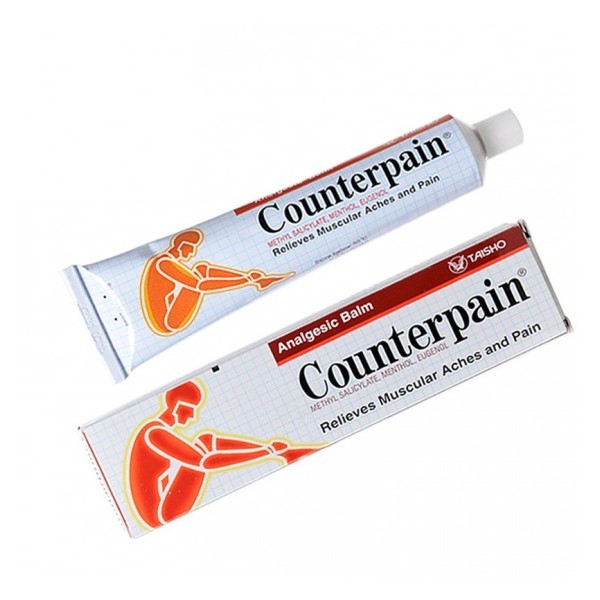 Kem xoa bóp Counterpain Thái Lan 2 loại nóng lạnh 120g, dầu xoa bóp Thái Lan Counterpain - Lala Mart