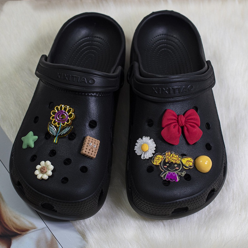 Phụ Kiện Trang Trí Giày Crocs Jibbitz Vừa Vặn DIY Dành Cho Nữ