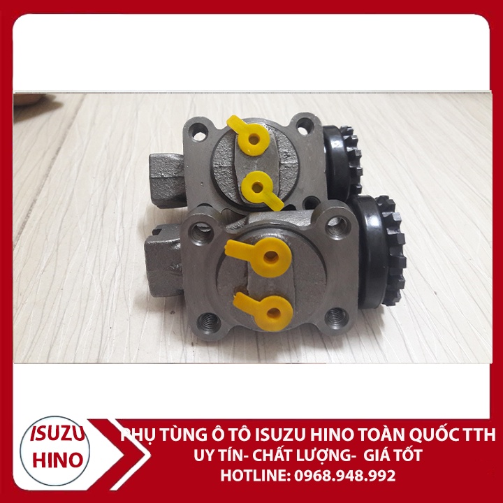 Combo 2 Quả Xylanh dlu trước không vú xe Isuzu 91 PS, QKR 230, QKR 270,Isuzu 1 tấn 4; Isuzu 1,9 tấn; Isuzu 2,4 tấn