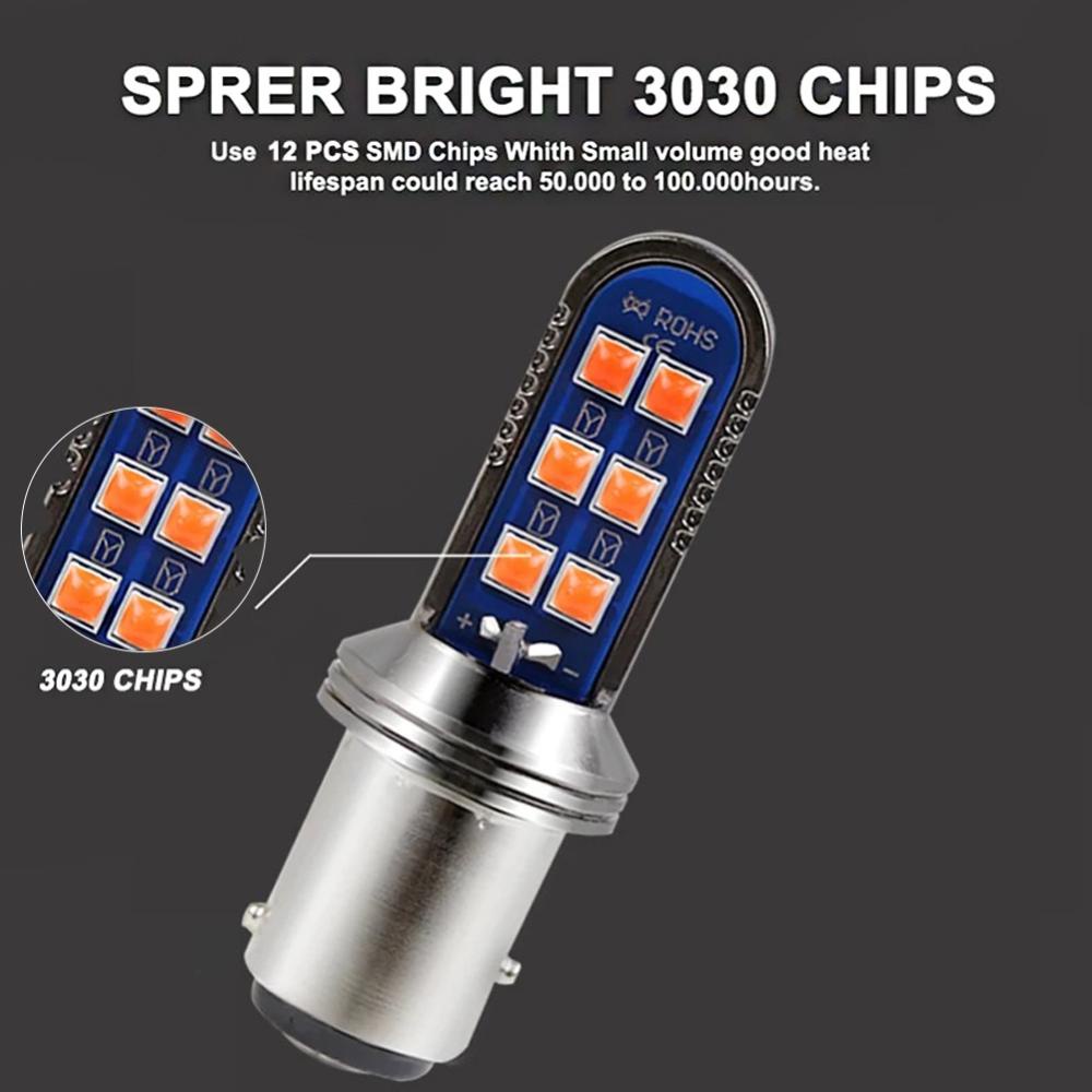 Đèn LED Phanh Xe Hơi 1157 BAY15D P21/5W 1156 BA15S P21W BAU15S 12V H6I8