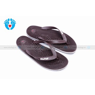 Dép massage cao cấp vinalogi Nâu