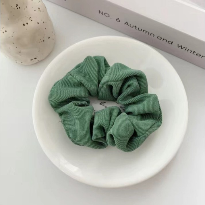 Dây cột tóc vải scrunchies đơn giản đồ buộc tóc scrunchies phụ kiện tóc