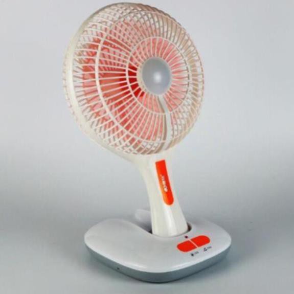 Quạt Sạc Tích Điện Ông Tây KM-F0166U Kiêm Đèn Led Cao Cấp, Siêu Tiện Lợi | BigBuy360 - bigbuy360.vn