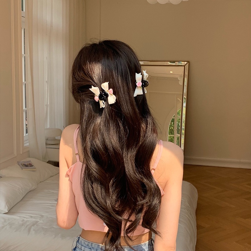 Kẹp Tóc Hình Nơ Dễ Thương Dành Cho Nữ