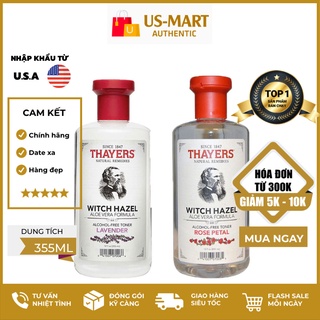 Toner không cồn Thayers Facial Toner Witch hazel