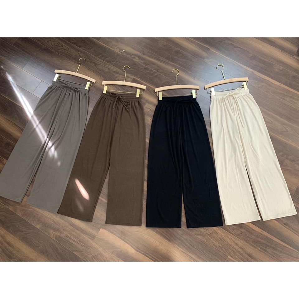 QUẦN LEN NHUNG MỀM Q224 FREESIZE &lt;60KG