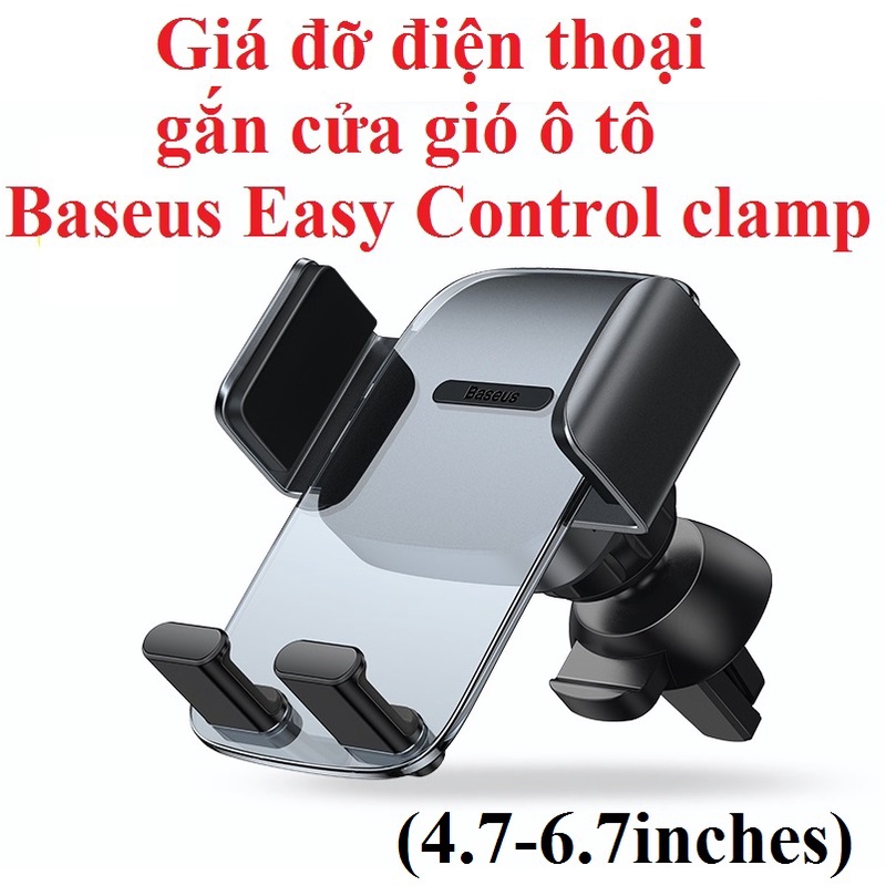 Giá đỡ điện thoại gắn cửa gió ô tô Baseus Easy Control Clamp