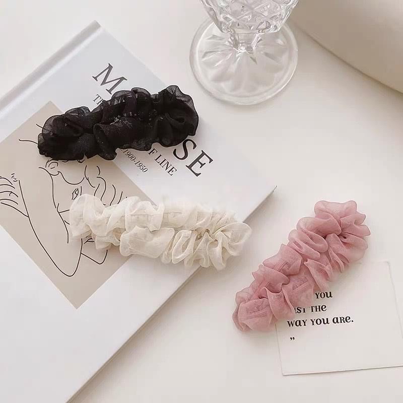 Kẹp tóc voan nhún tiều thư
