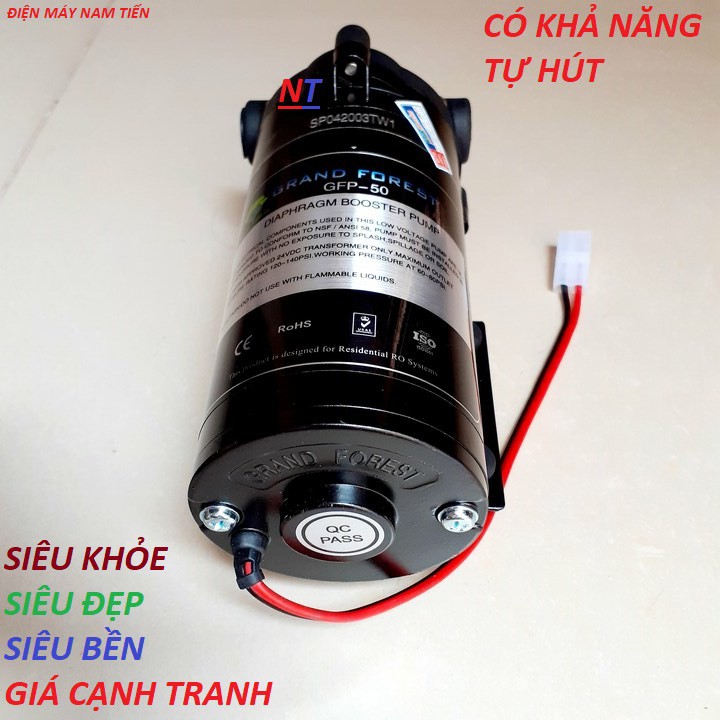 BƠM TĂNG ÁP MÁY LỌC NƯỚC - PHUN SƯƠNG( BƠM ĐEN )