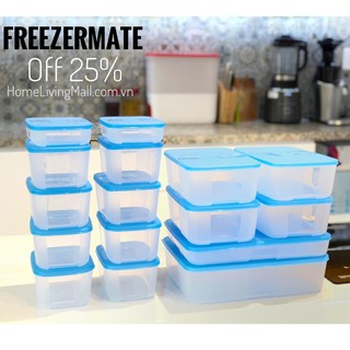 Tupperware ❤️ Freeship❤️ Bộ hộp bảo quản trữ đông Freezermate (16 hộp)