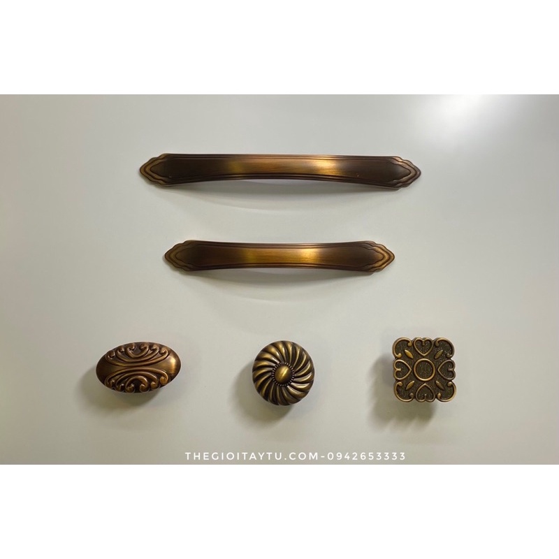 Tay Nắm Tủ Màu Đồng Bộ Số 1