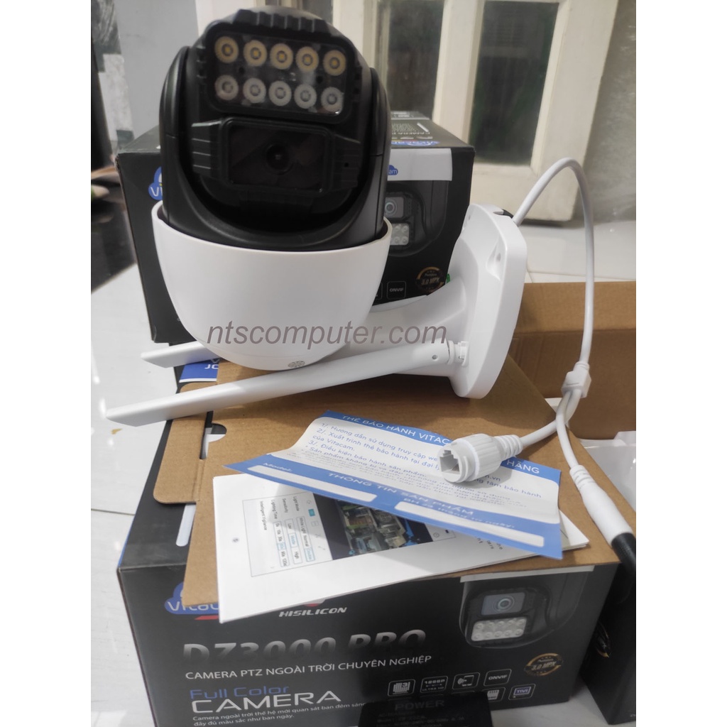 Camera IP Wifi Ngoài Trời Vitacam DZ3000 Pro, ULTRA HD Siêu Nét 3.0 MP