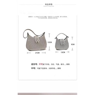 Túi Đá bling kẹp nách