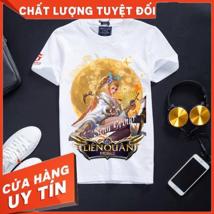 [HỖ TRỢ SHIP] Áo Thun Liên Quân Mobi - Airi bạch mới