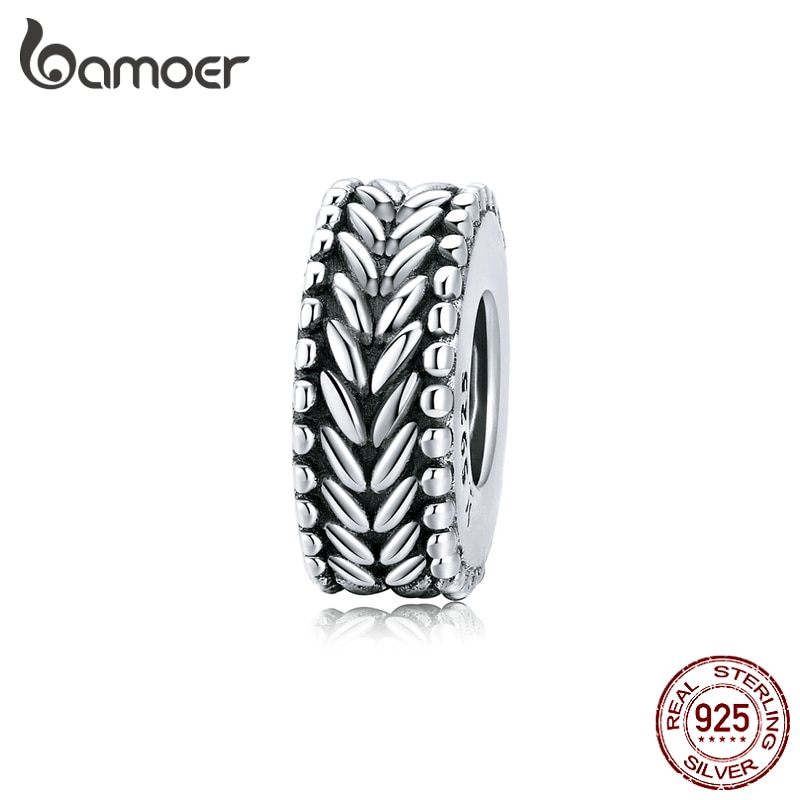 Hạt Trang Sức Bamoer Bằng Bạc 925 Dùng Làm Vòng Tay DIY