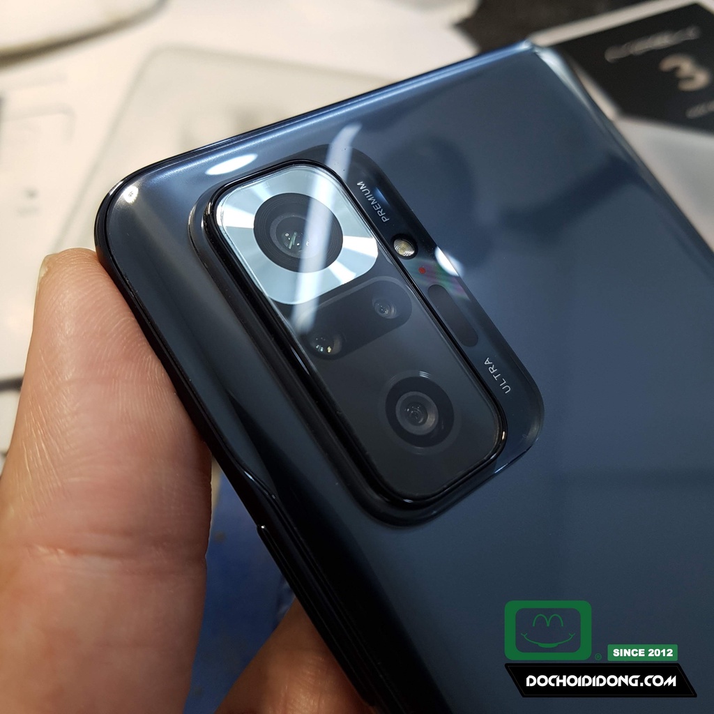 Miếng dán cường lực camera Xiaomi Redmi Note 10 Pro nguyên liệu nhựa nano cao cấp