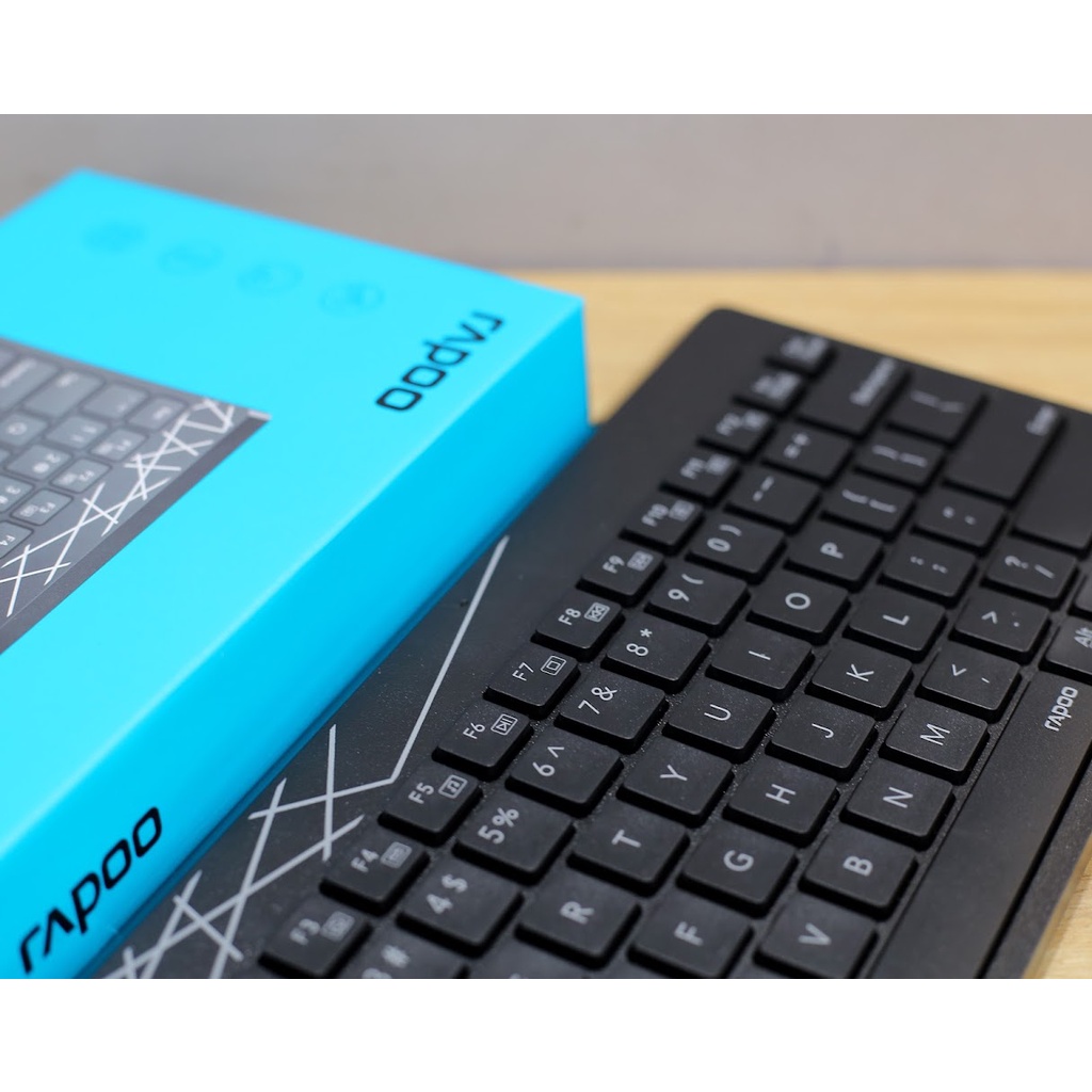 Bộ bàn phím, chuột không dây Rapoo 8000S