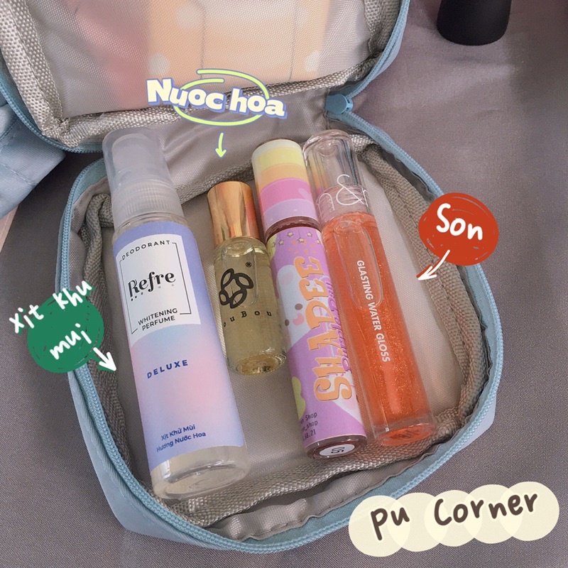 Túi ví vải đựng đồ cá nhân đa năng mini cute