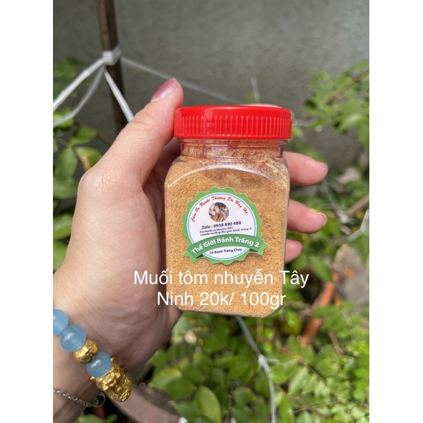 Combo 3 hủ muối Tây Ninh dùng thử 3 loại hủ 100gr