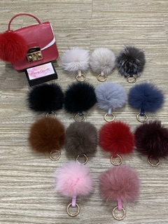 Bông treo túi đủ màu 10cm -3cm