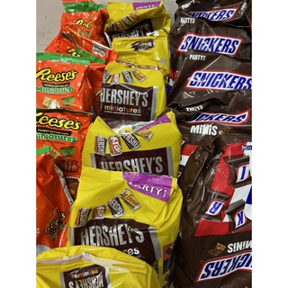 (Date xa 2022, hàng air) Socola Snickers Minis & Snickers Variety túi 1kg