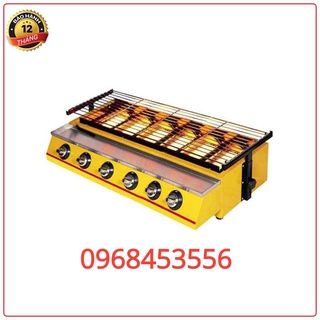 Bếp nướng gas 6 trục eton