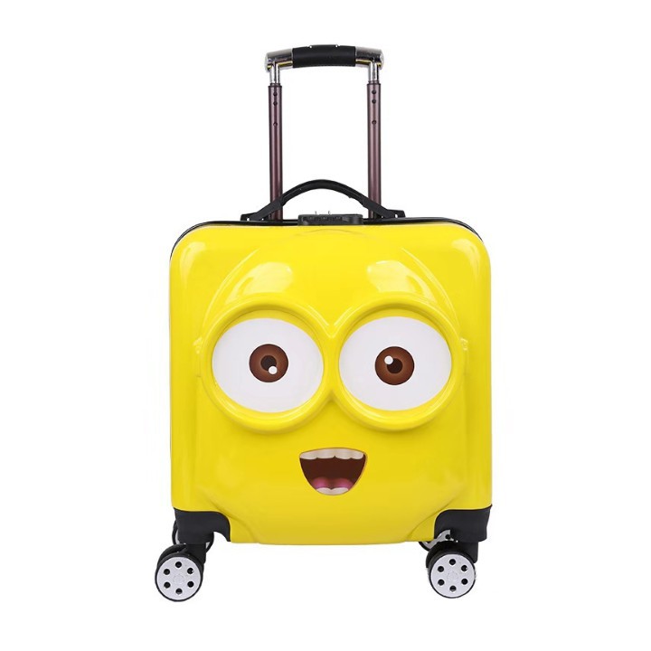 Hàng Nhập Khẩu_Vali Kéo cho bé minion  3 cảm xúc dễ thương cho bé giá rẻ nhất shopee ( HÀNG CÓ SẴN)