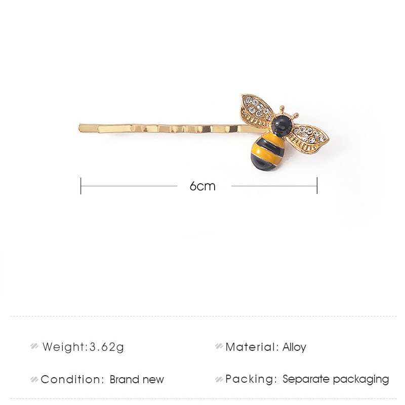 Korean Style Cute Bee-shaped Hairpin