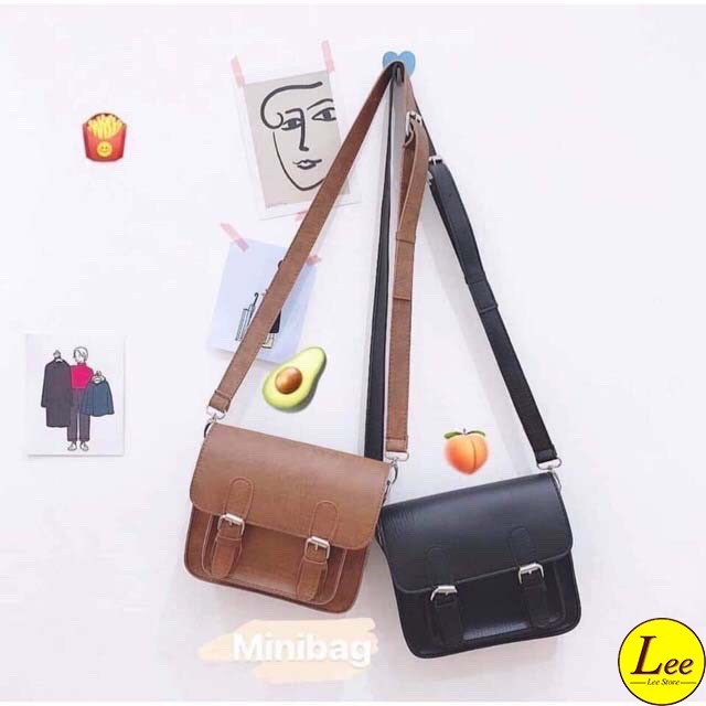 Túi Đeo Chéo Nữ Vintage Da (BEST SELLER) Stu Bags - Ulzzang Limi bags | BigBuy360 - bigbuy360.vn
