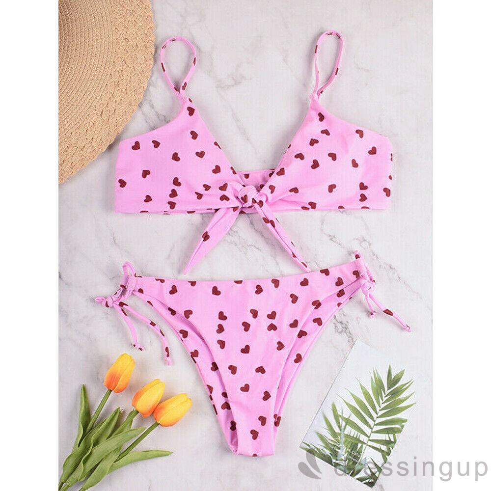 Bikini In Hoa Phối Dây Có Đệm Mút | BigBuy360 - bigbuy360.vn