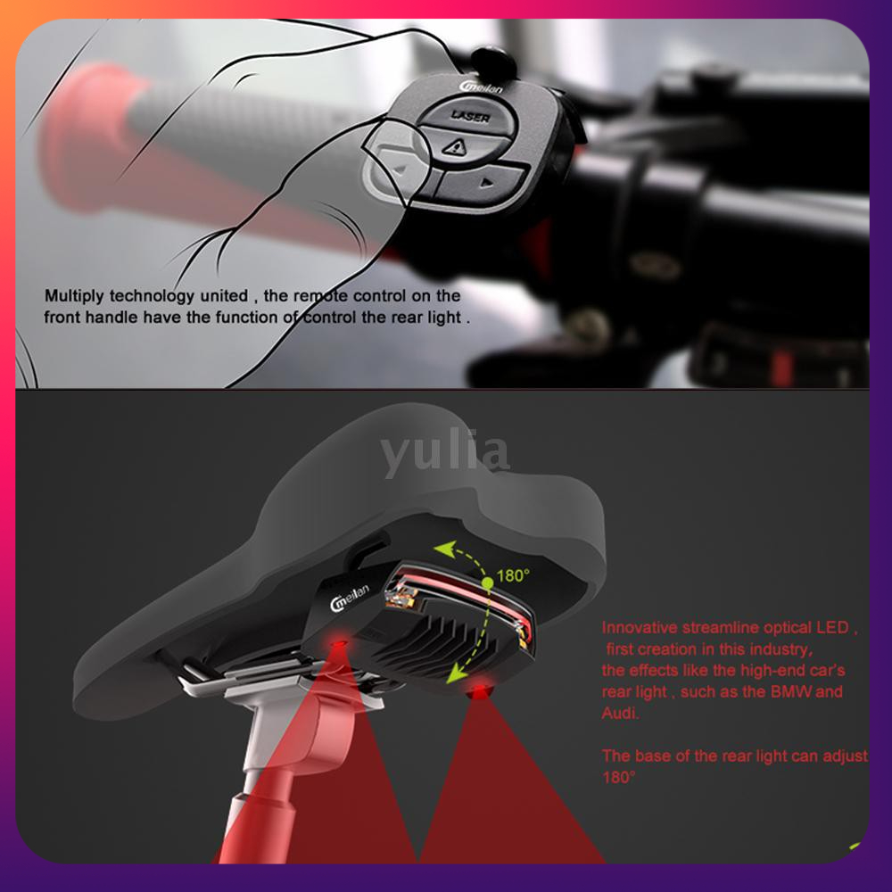 Công tắc đèn Led Meilan X5 chuyên dụng cho xe đạp