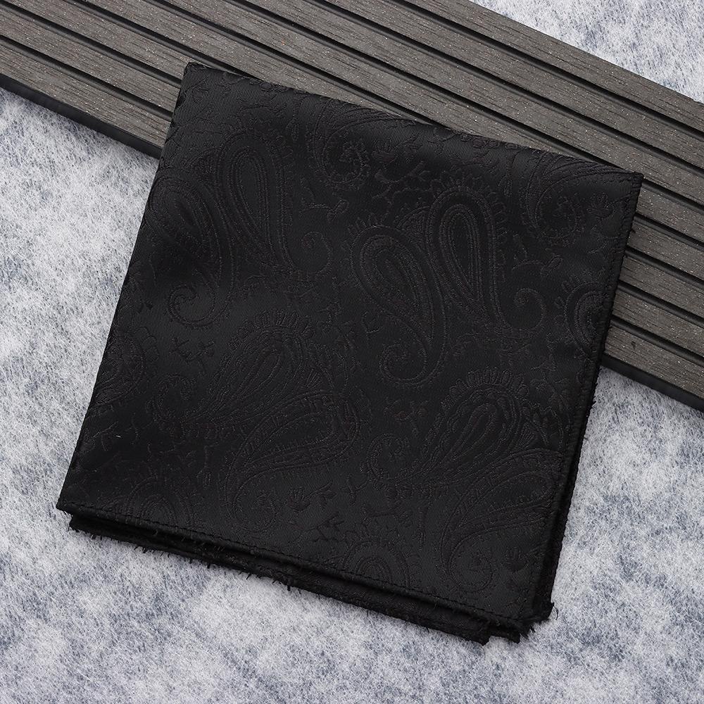 Khăn Tay Lụa Satin Hình Vuông Thời Trang Cho Nam