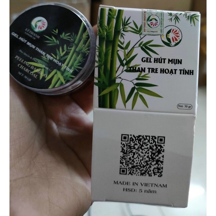 Gel Hút Mụn Than Tre Hoạt Tính Lột Mụn Cám - Mụn Đầu Đen