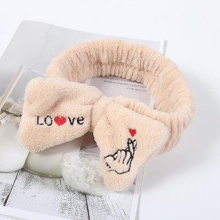 Băng đô love búng tim cute