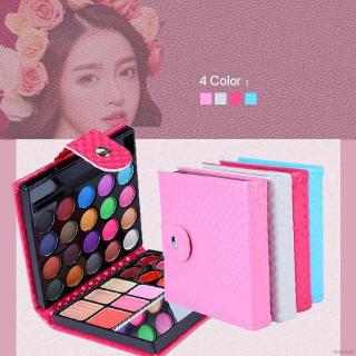 [Hàng mới về] Bảng phấn mắt + má hồng + phấn nền + son môi trang điểm không thấm nước lâu trôi
