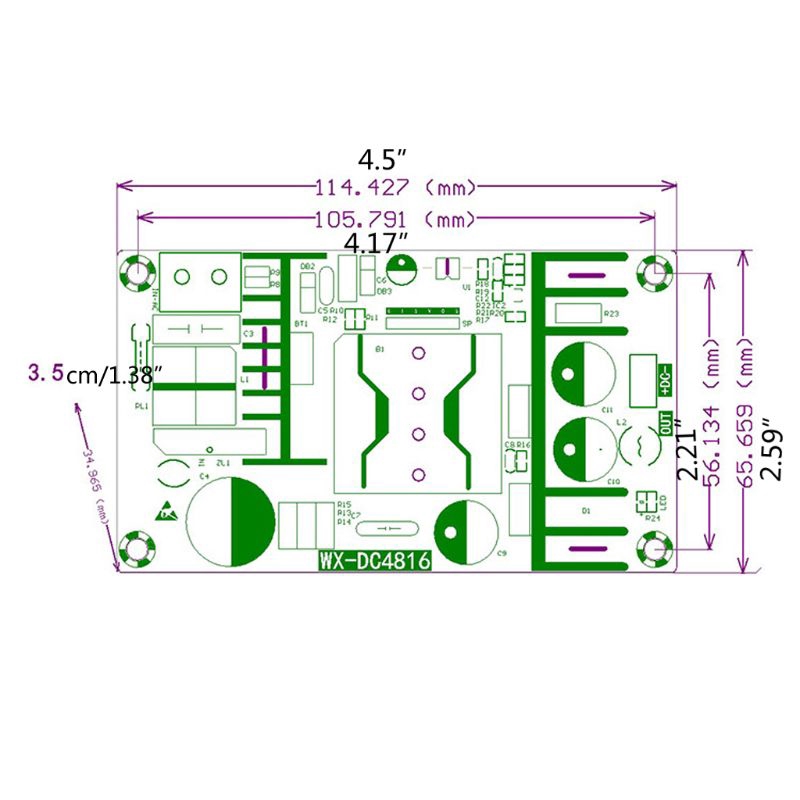 Bộ chuyển đổi nguồn điện 48v 4a 5a 200w Ac Dc Smps