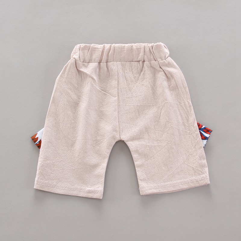 Set Áo Thun Tay Ngắn &amp; Quần Short Cho Bé Trai