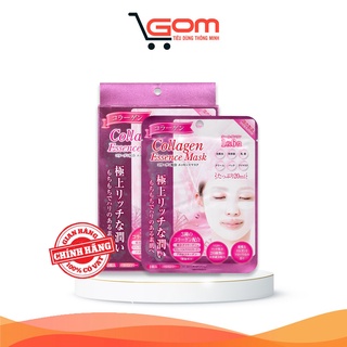 Mặt Nạ Dưỡng Trắng, Trẻ Hóa Da Chứa Tinh Chất Collagen Essence Mask Nhật Bản 2021 Gom CI4
