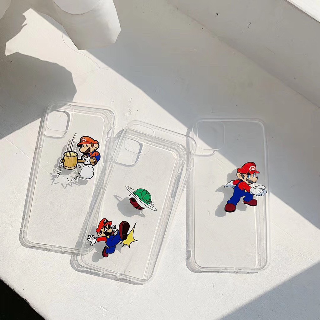 Ốp lưng iphoneỐp Điện thoại iphone Hình Mario Ngộ Nghĩnh