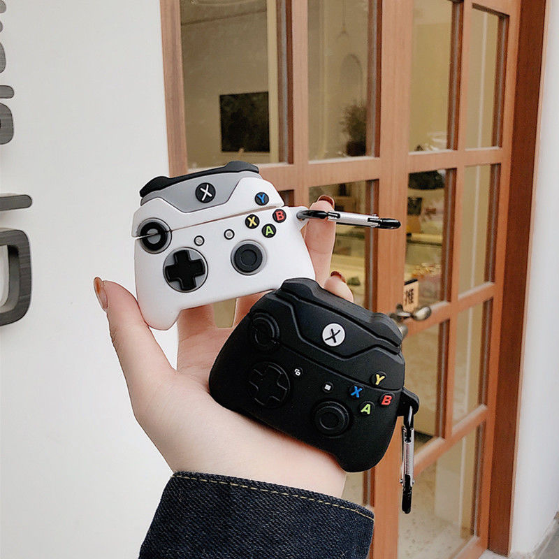 Vỏ bảo vệ hộp đựng tai nghe hình tay cầm chơi game xinh xắn thích hợp cho Airpods 1 / 2 /pro