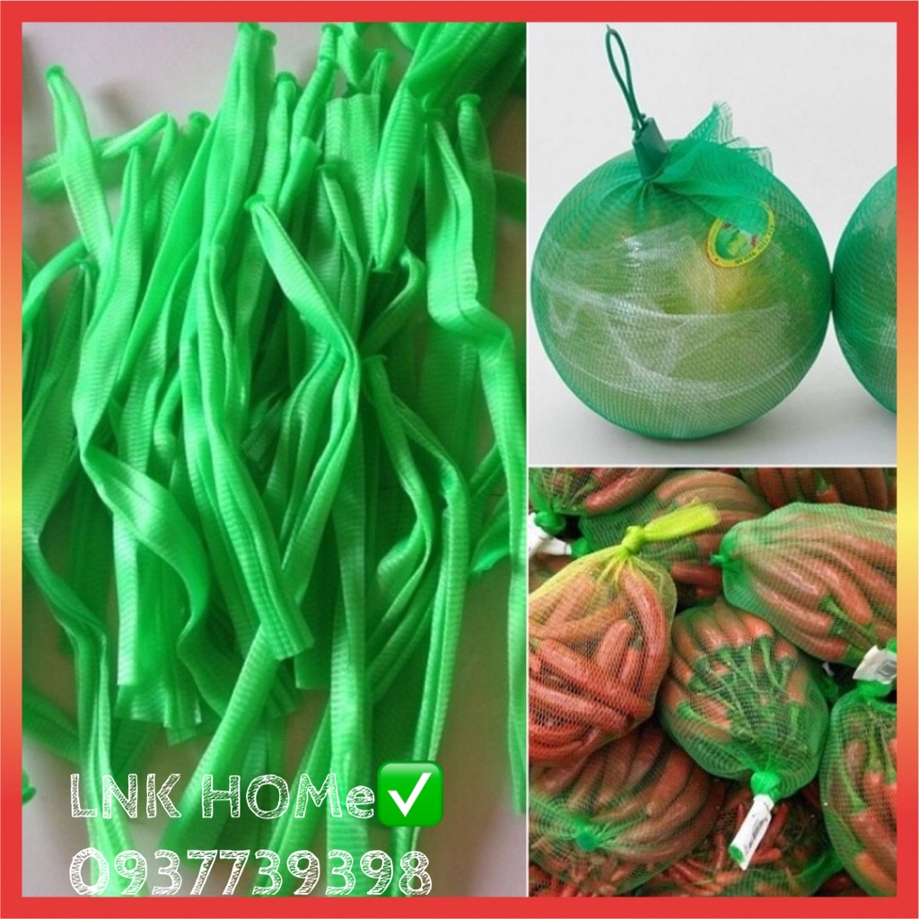 Túi lưới đựng hành, tỏi, trái cây, đồ chơi, bánh kẹo, rau câu...