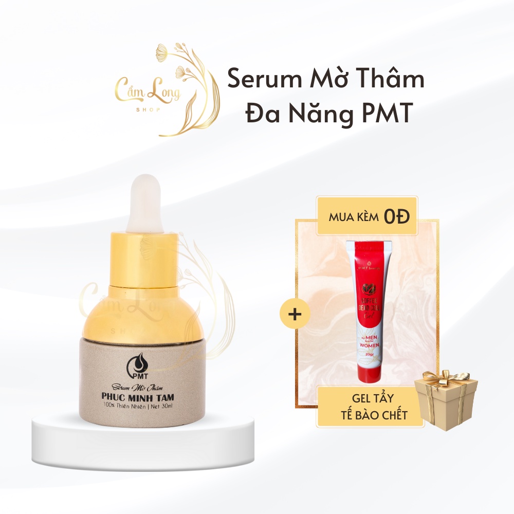 Serum Giảm Mờ Thâm Mụn Đầu Gối Nách Môi Vùng Kín Bikini PHÚC MINH TÂM MTPMTCL03 Dưỡng Ẩm Bổ Sung Dưỡng Chất Làm Mờ Thâm