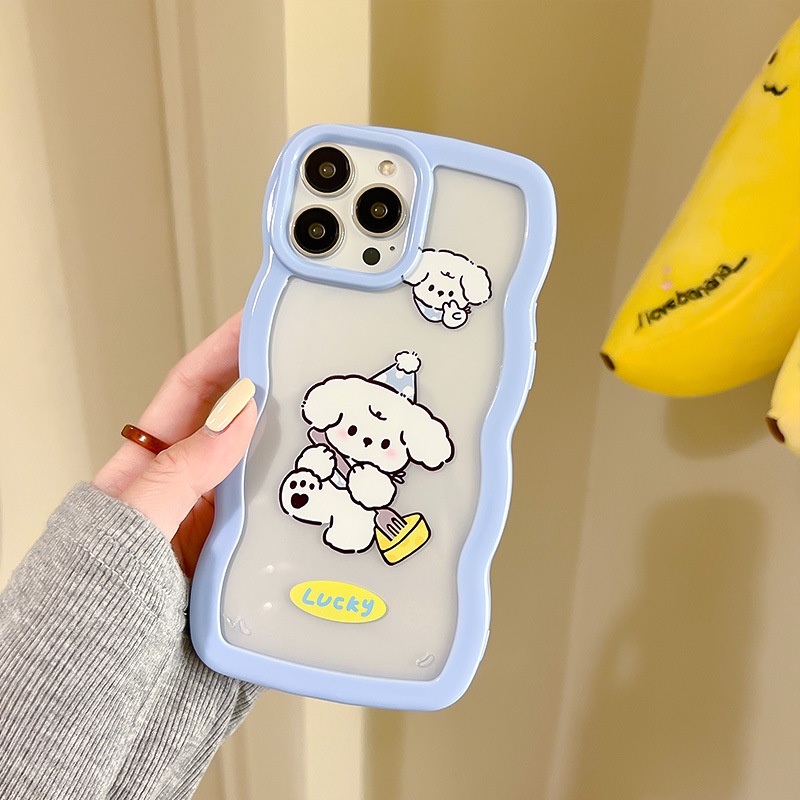 Ốp Điện Thoại Acrylic Phối Ren Cho Iphone 13Promax 12 11Pro