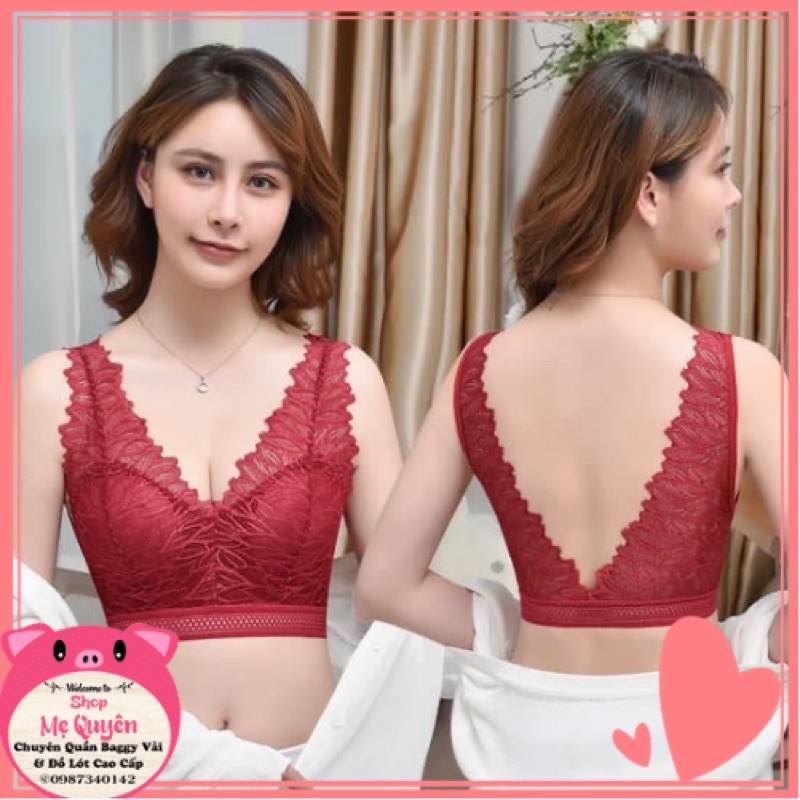 Áo Bra ren dáng ngắn xinh hết nấc