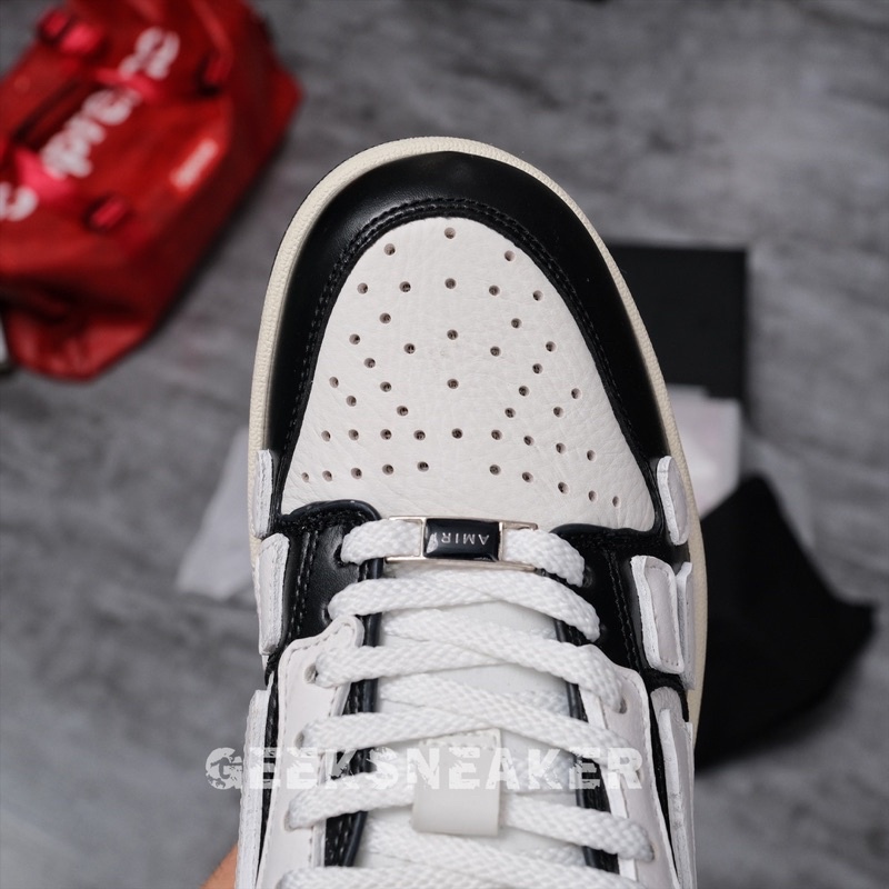 [GeekSneake] Giày Sneaker Cổ Thấp - AMIRI Skeleton low-top sneakers [ Trắng ]