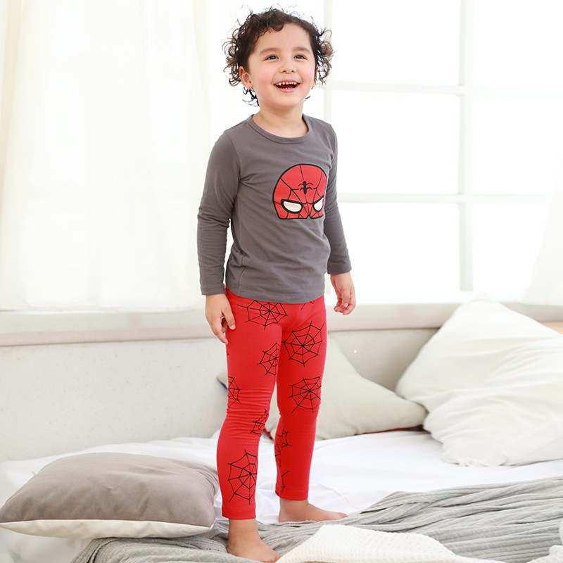 Bộ Quần Áo Ngủ Tay Dài Dành Cho Bé Trai Từ 1 Đến 8 Tuổi