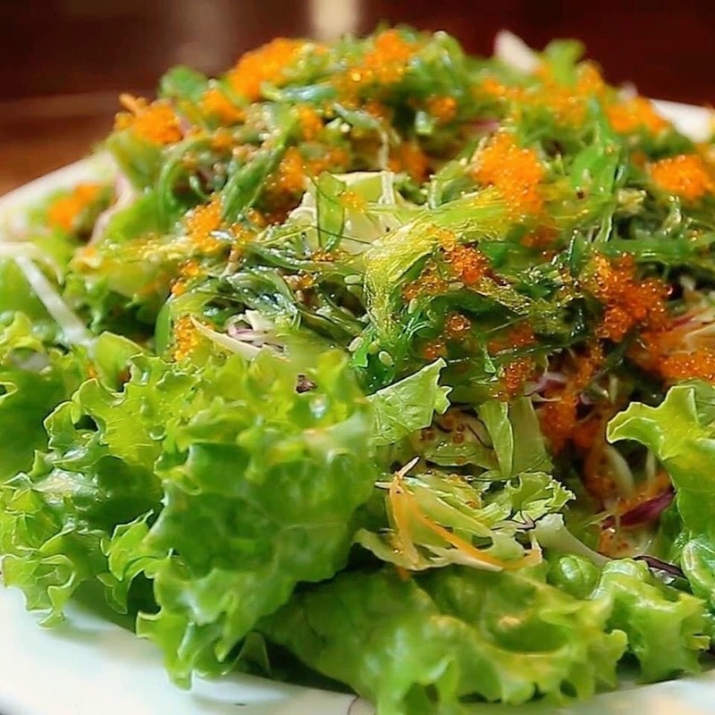 RONG BIỂN TƯƠI TRỘN SALAD DẦU MÈ HÀN QUỐC 1KG