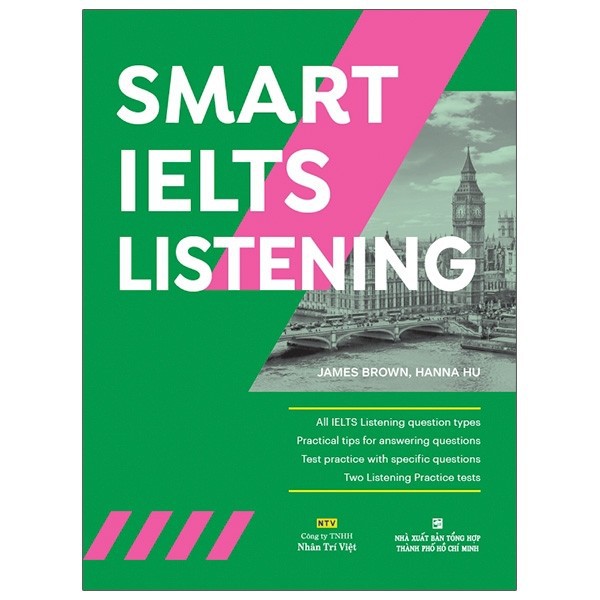 Sách - Smart Ielts Listening ( Nhân Trí Việt )