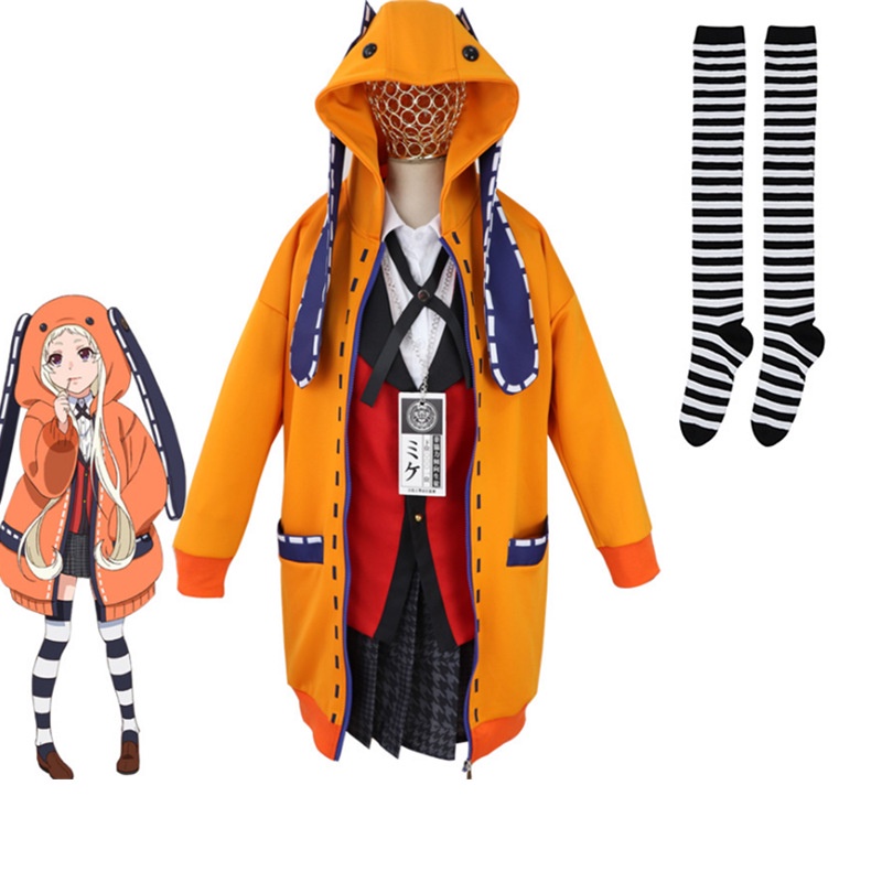 Bộ Đồ Hóa Trang Nhân Vật Anime Kakegurui Jabami Yumeko