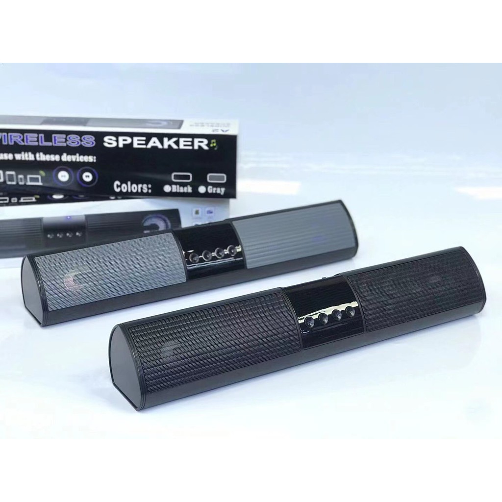 Loa bluetooth A2 hỗ trợ thẻ nhớ,đài FM,USB,BT,AUX 3.5 kiểu dáng sang trọng âm thanh chuẩn speaker